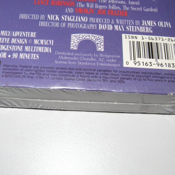 A Christmas Journey Home VHS 1996 Bridgestone Multimedia Abe Vigoda Sherman - Picture 3 of 3